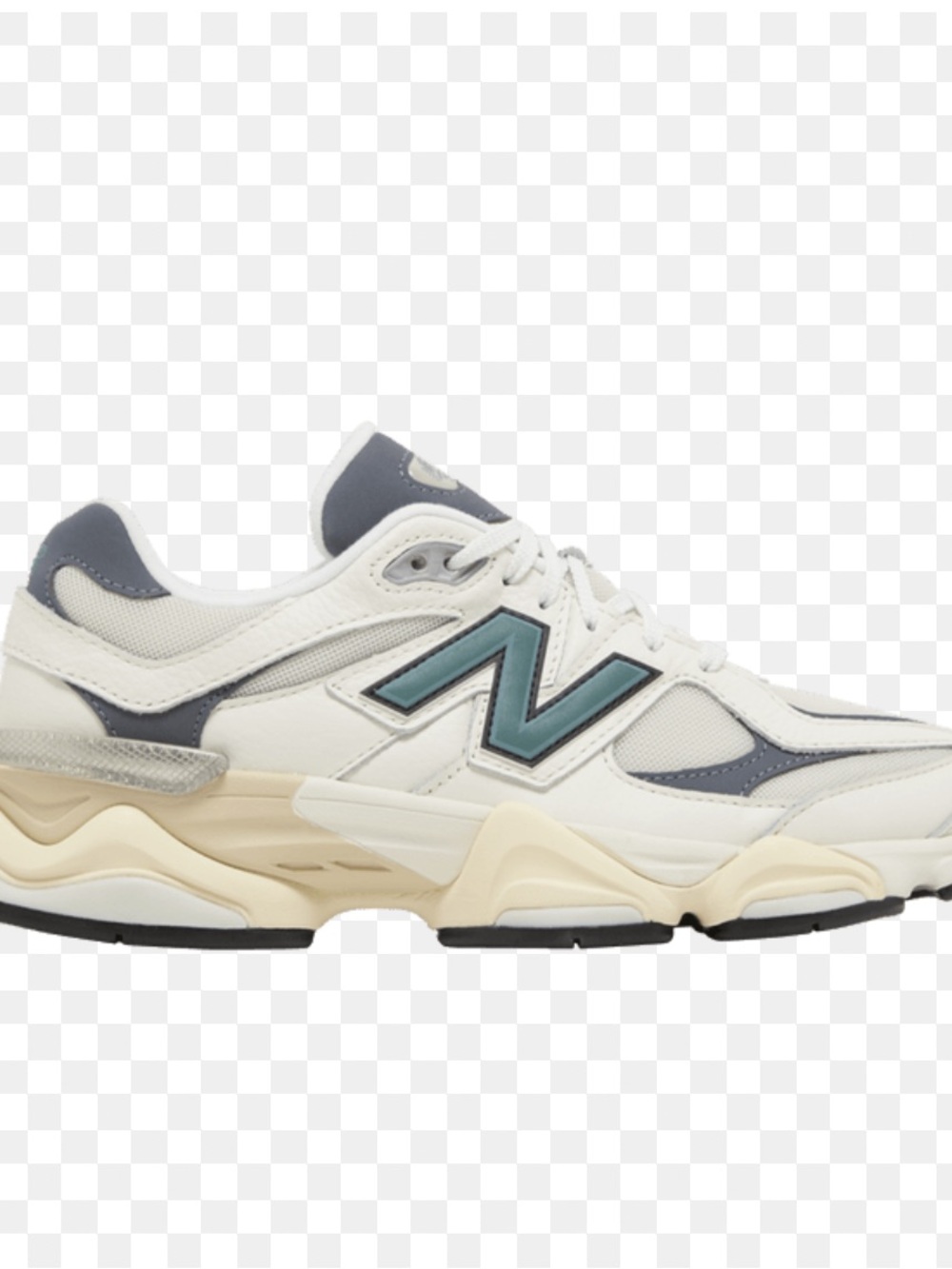 New Balance 9060 'New Spruce' Cream & Teal Sneaker Size 6